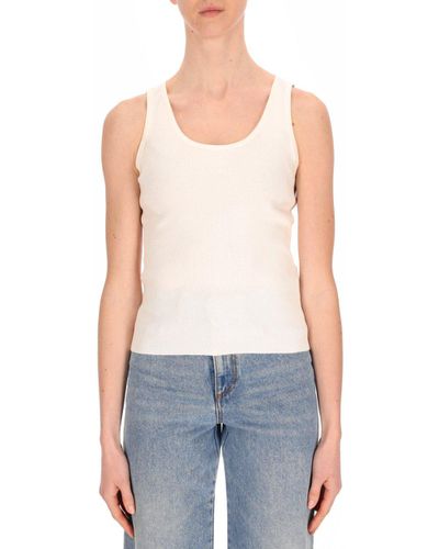 Ribbed Knitted Sleeveless Top - Max Mara - Modalova