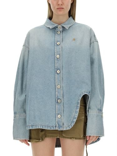 The Attico Denim Coat - The Attico - Modalova