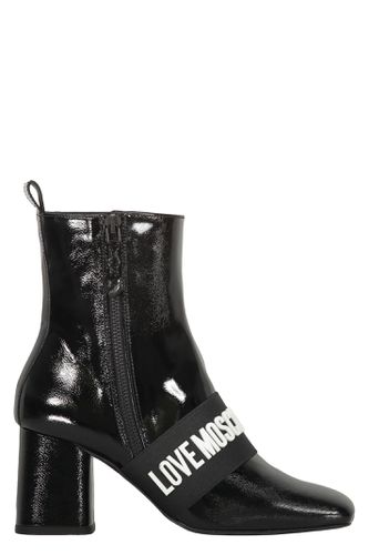 Love Moschino Boots With Logo - Love Moschino - Modalova