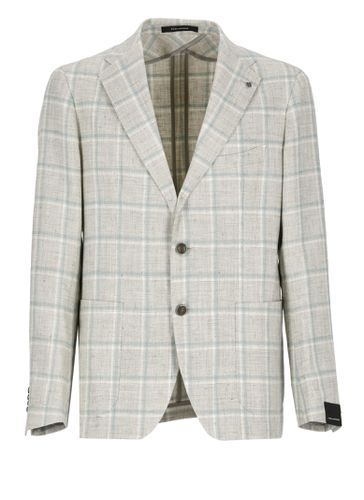 Tagliatore Linen And Cotton Jacket - Tagliatore - Modalova