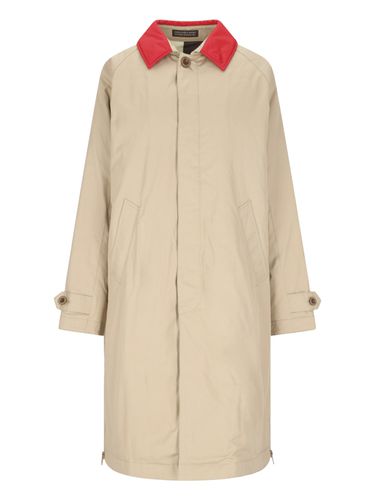 X Fragment Design Cotton Trench Coat - Undercover Jun Takahashi - Modalova