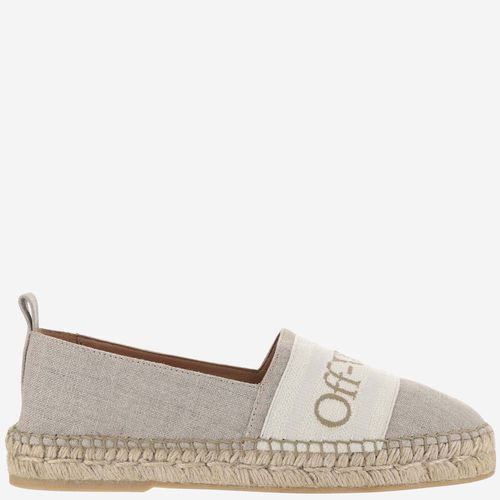 Off-White Jute Espadrilles - Off-White - Modalova