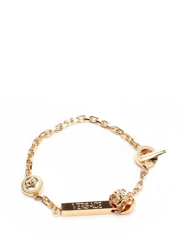 Medusa-coin Embellished Bracelet - Versace - Modalova