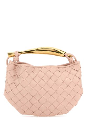 Light Pink Leather Sardine Handbag - Bottega Veneta - Modalova