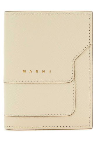 Marni Ivory Leather Wallet - Marni - Modalova