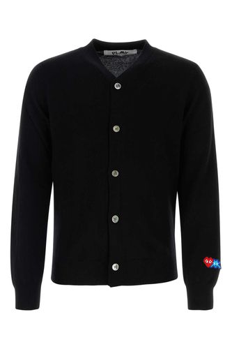 Wool Cardigan - Comme des Garçons Play - Modalova