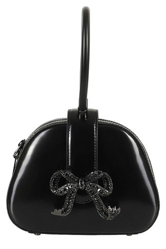 Self-portrait Black Leather Handbag - self-portrait - Modalova