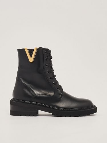 Via Roma 15 Leather Boots - Via Roma 15 - Modalova