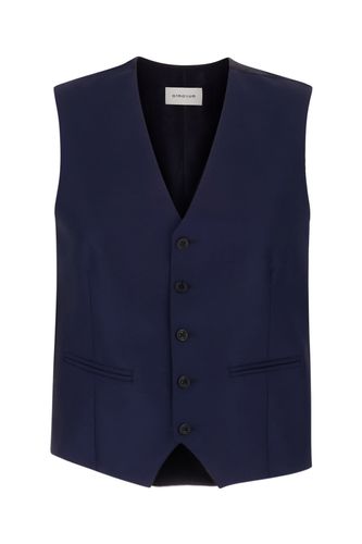 Armarium Blue Cupro And Wool Vest - Armarium - Modalova