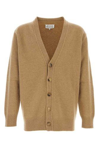 Cappuccino Wool Cardigan - Maison Margiela - Modalova