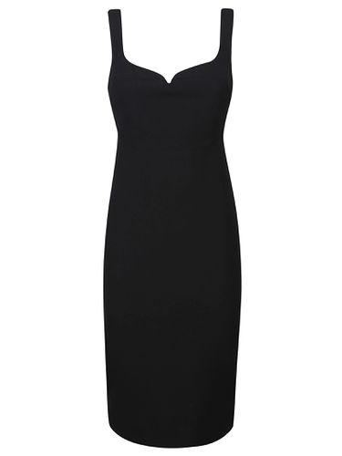 Sleeveless Fitted T-shirt Dress - Victoria Beckham - Modalova