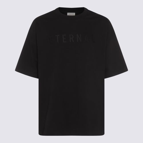 Fear of God Black Cotton T-shirt - Fear of God - Modalova