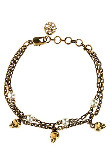 Skull Pearl Bracelet - Alexander McQueen - Modalova