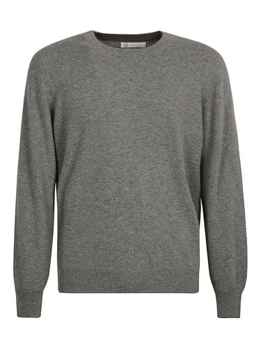 Pure Cashmere Crew-neck Sweater - Brunello Cucinelli - Modalova