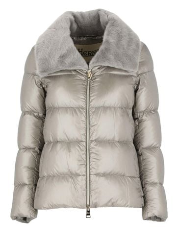 Herno High-neck Zipped Down Jacket - Herno - Modalova