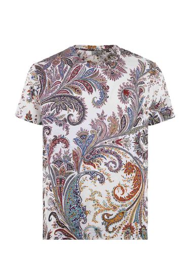 Etro Paisley Print Cotton T-shirt - Etro - Modalova