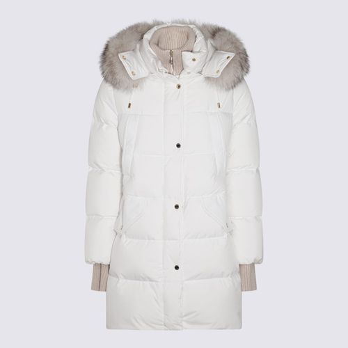 Moorer White Wool Down Jacket - Moorer - Modalova