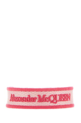 Embroidered Fabric Bracelet - Alexander McQueen - Modalova