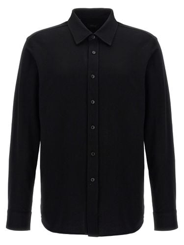 Brioni Cotton Piquet Shirt - Brioni - Modalova