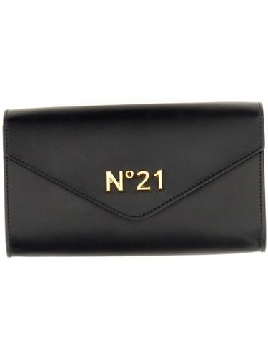 N.21 Wallet With Chain And Logo - N.21 - Modalova