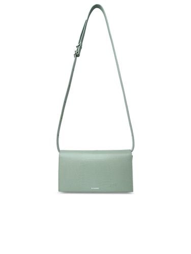 All-day Pastel Green Calf Leather Bag - Jil Sander - Modalova