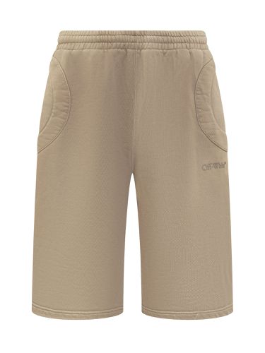 Off-White Laundry Sweatshorts - Off-White - Modalova