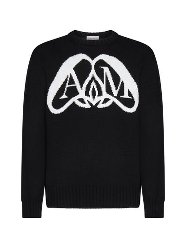 Alexander McQueen logo Seal Sweater - Alexander McQueen - Modalova