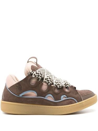 Curb Sneakers In Leather - Lanvin - Modalova