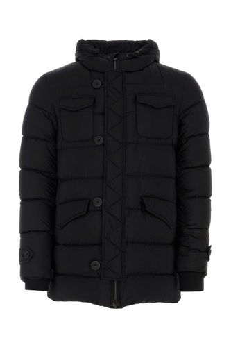 Black Nylon L Eskimo Down Jacket - Herno - Modalova