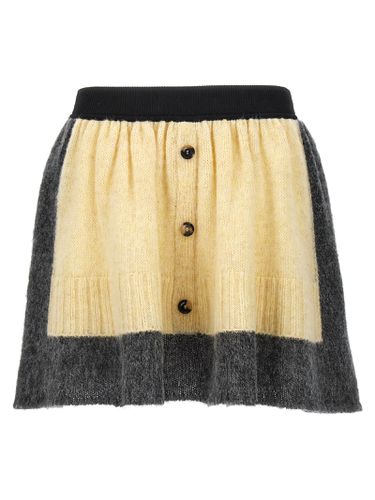 Loewe Wool Mini Skirt - Loewe - Modalova