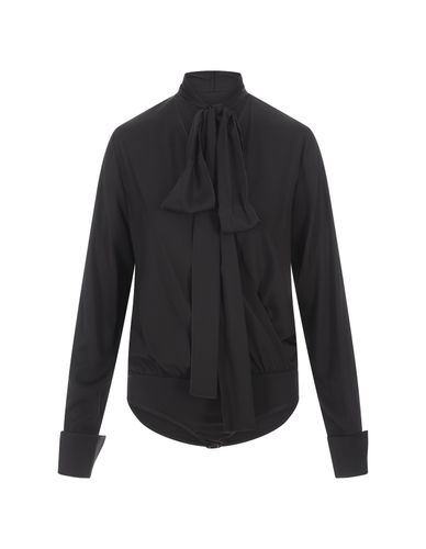 SportMax Black Moretto Shirt - SportMax - Modalova