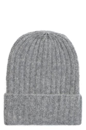 Malo Ribbed Knit Beanie - Malo - Modalova