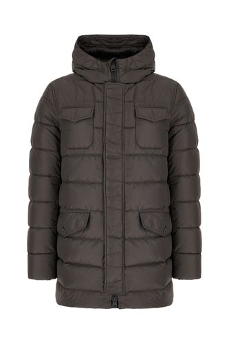 Herno Dark Grey Nylon Down Jacket - Herno - Modalova