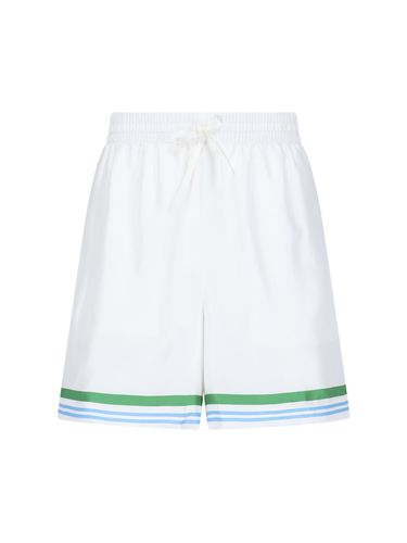 Le Jen Coloré Silk Shorts - Casablanca - Modalova