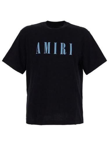 AMIRI Logo Printed Crewneck T-shirt - AMIRI - Modalova