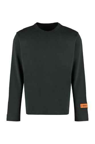 Long Sleeve Cotton T-shirt - HERON PRESTON - Modalova