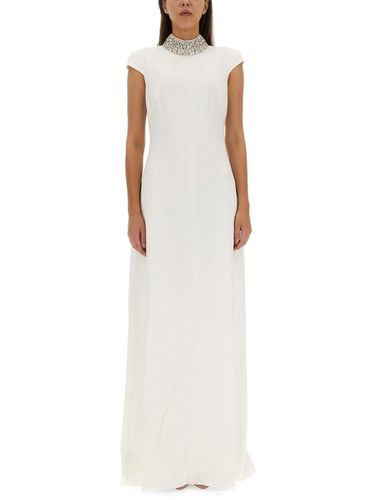 Cut-out Short-sleeved Maxi Dress - Max Mara - Modalova