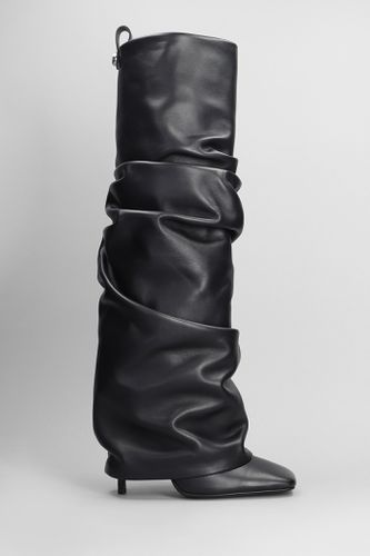 Rea High Heels Boots In Leather - The Attico - Modalova