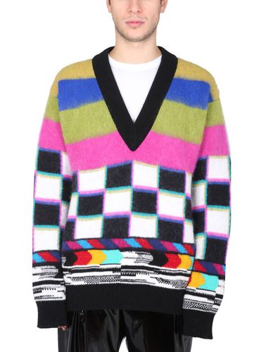 Dolce & Gabbana glitch Sweater - Dolce & Gabbana - Modalova