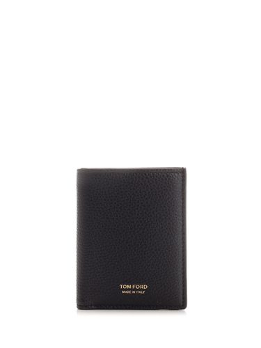 Tom Ford Black Wallet With Logo - Tom Ford - Modalova