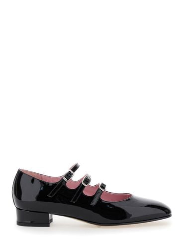 Kina Mary Janes With Straps And Block Heel In Patent Leather Woman - Carel - Modalova