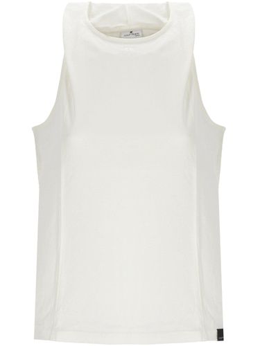 Logo Embroidered Hooded Tank Top - Courrèges - Modalova