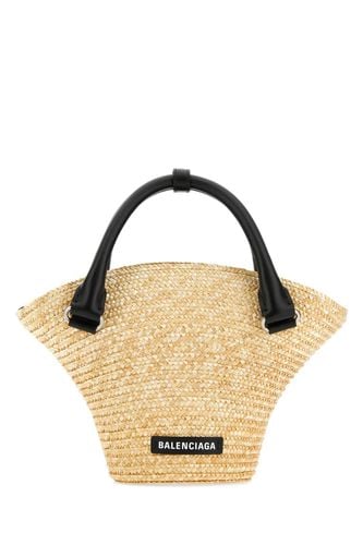 Balenciaga Straw Mini Beach Handbag - Balenciaga - Modalova