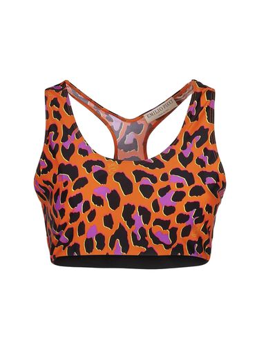 Pucci Leopard Print Crop Top - Pucci - Modalova