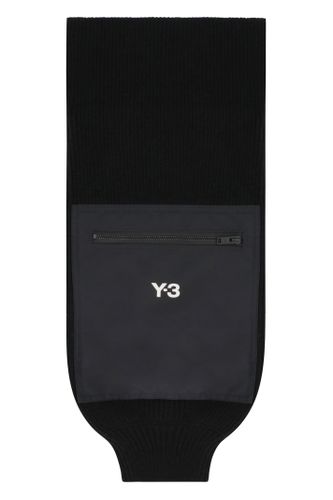 Y-3 Knitted Wool Scarf - Y-3 - Modalova