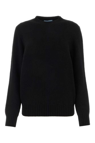 Prada Black Wool Blend Sweater - Prada - Modalova