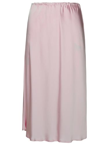 Jil Sander Pink Viscose Skirt - Jil Sander - Modalova