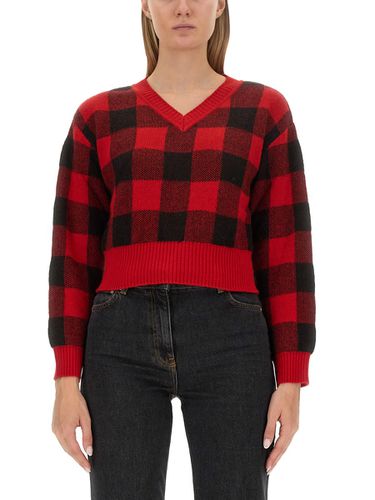 M05CH1N0 Jeans V-neck Sweater - M05CH1N0 Jeans - Modalova