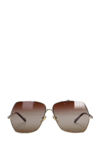 Chloé Square Frame Sunglasses - Chloé - Modalova