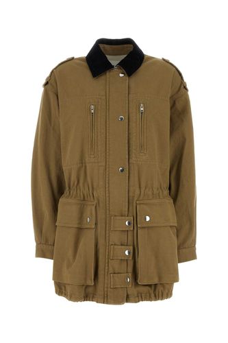 Khaki Cotton Joanna Jacket - Marant Étoile - Modalova